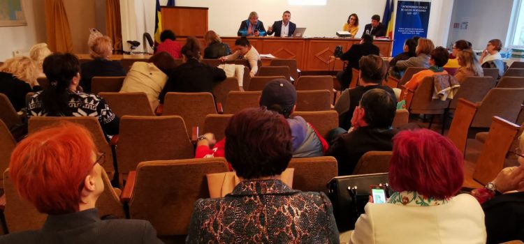Activitate conferinta Macin, Tulcea 08/11/2019